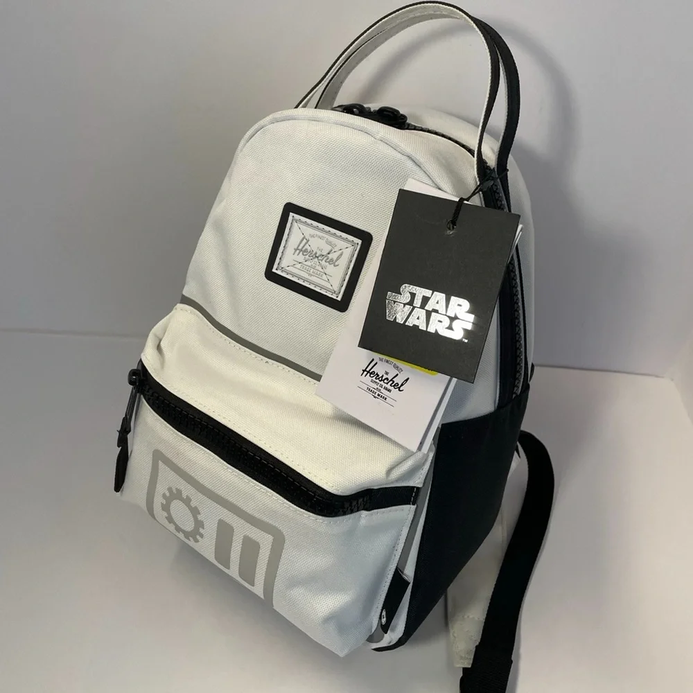 Herschel x Star Wars Metallic White Mini Backpack - Picture 3 of 9
